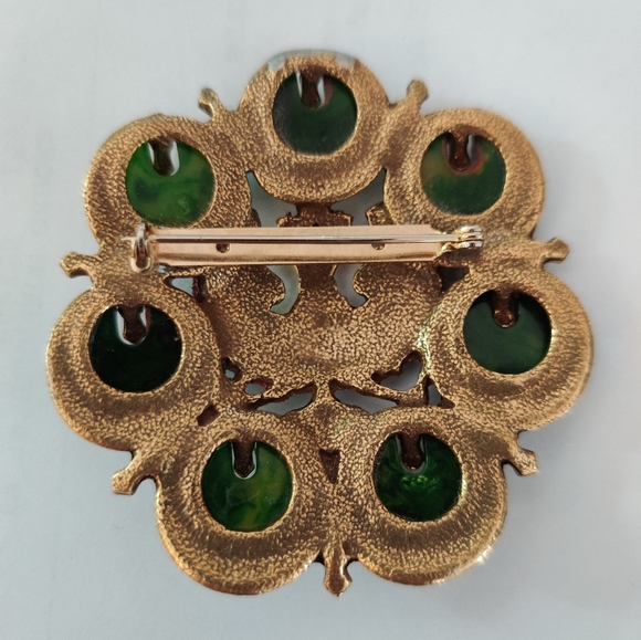 Arthur Pepper ART Brooch Heraldic Crest - Picture 10 of 10